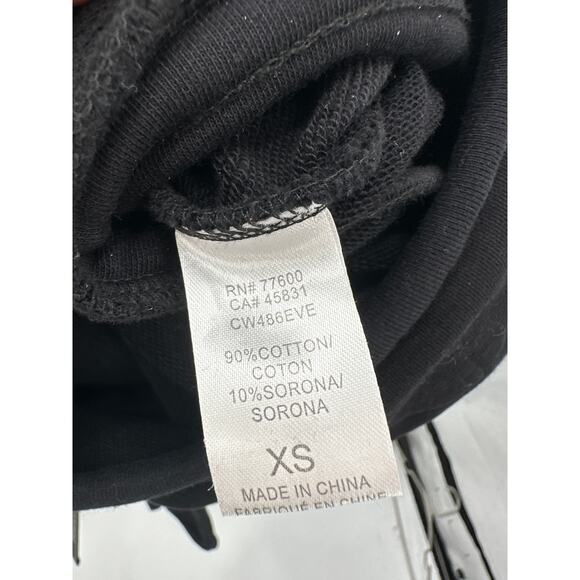 CHASER x EVEREVE NWT Puff Sleeve Zipper Front Jumpsuit in Black // XS - Picture 14 of 15